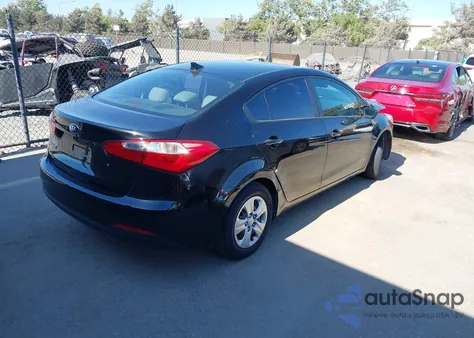 2015 Kia Forte Lx from USA, damaged, VIN KNAFK4A60F5366256